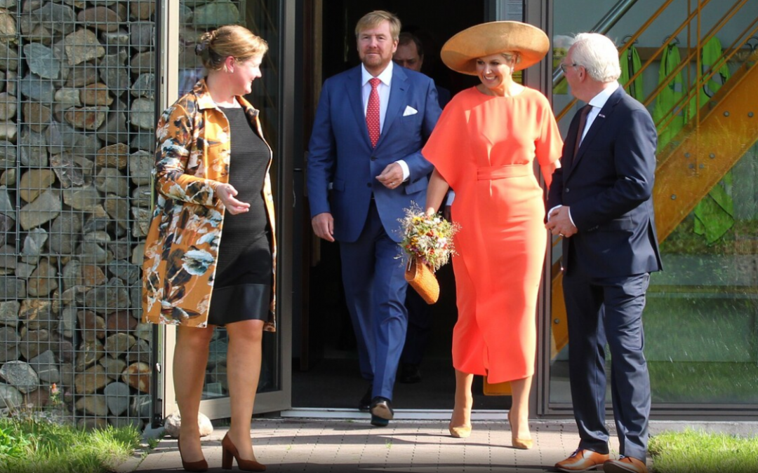 Koning Willem-Alexander en Koningin Maxima bezoeken Ecomunitypark